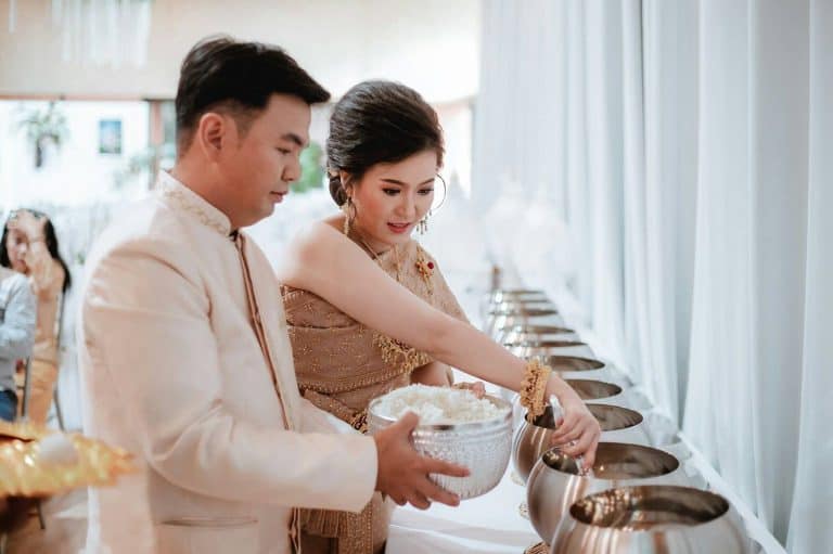 รับจัดงานแต่งพิธีเช้า ตามแบบประเพณีไทย
